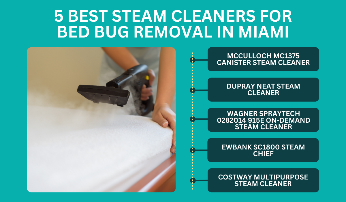 5 best steam cleaners