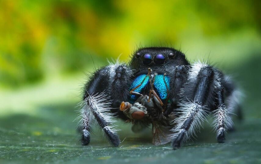 regal jumping spider